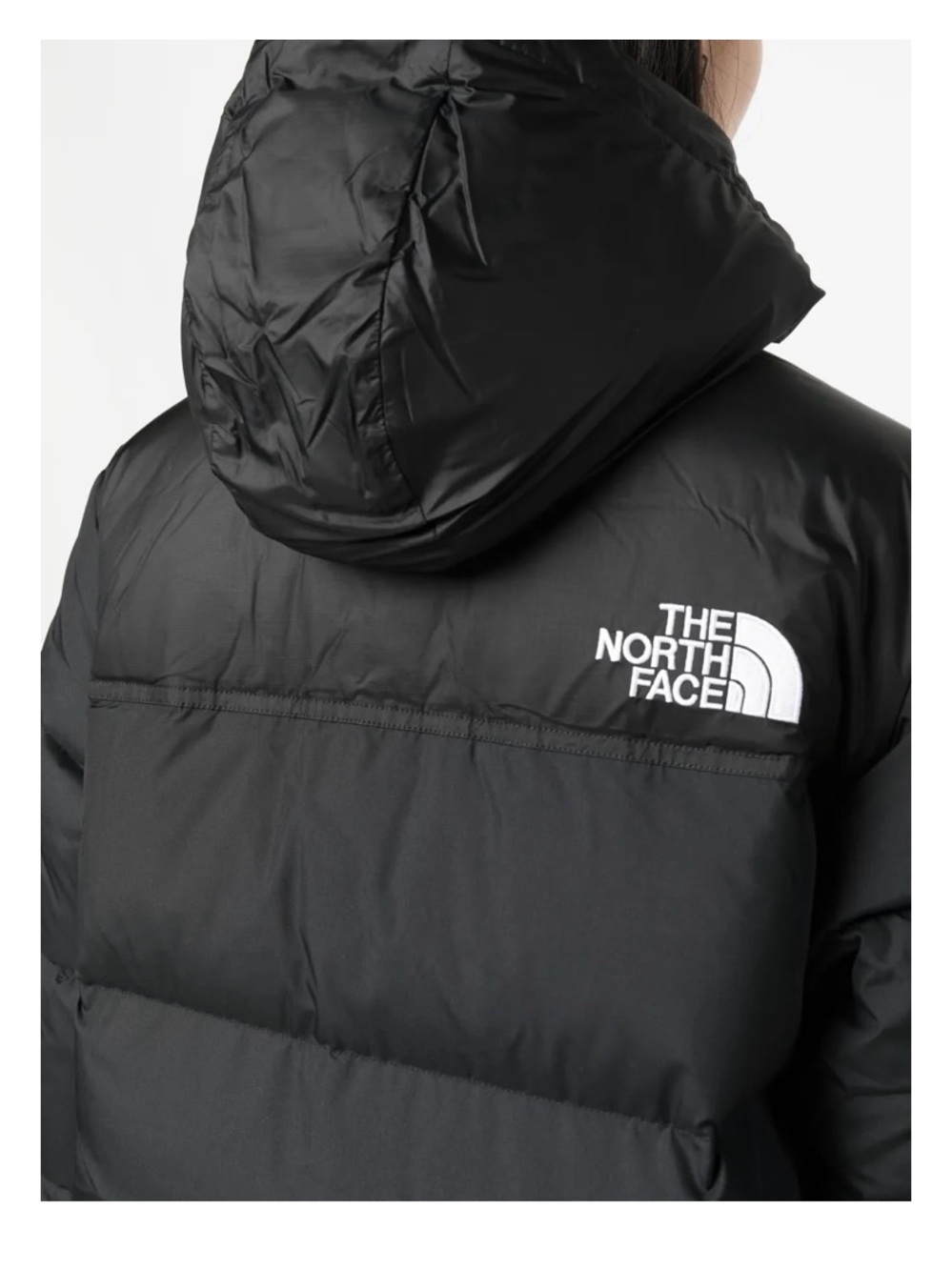 NWT North Face Women's Nuptse Long Puffer Coat - Picture 4 of 8